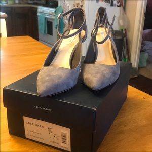 In search of: Cole Haan suede gray heels  7.5 or 8